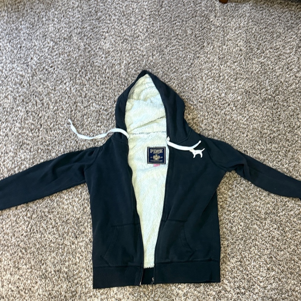 PINK Victoria's Secret Dark Blue Kids Hoodie